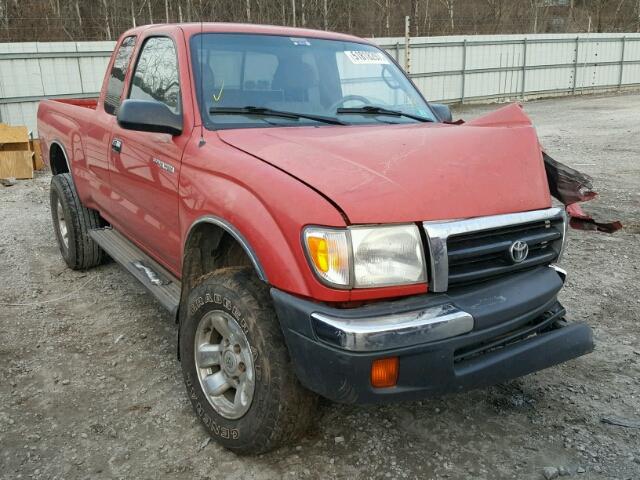 5TEWN72NXYZ716462 - 2000 TOYOTA TACOMA XTR RED photo 1