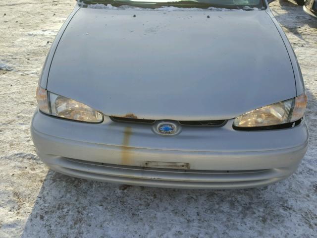 1Y1SK52851Z423927 - 2001 CHEVROLET GEO PRIZM 银色 照片 7