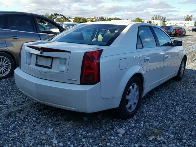 1G6DM57N230133032 - 2003 CADILLAC CTS WHITE photo 4