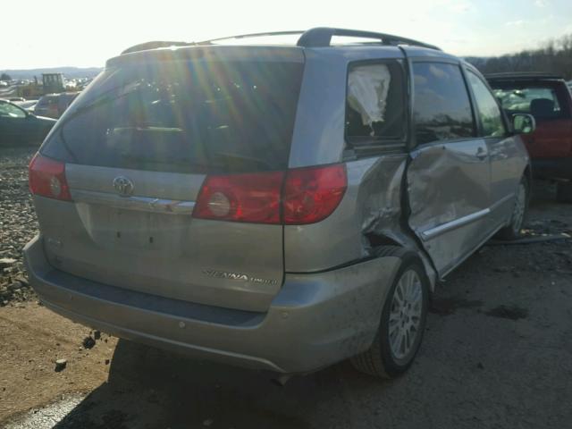 5TDZK22C28S134280 - 2008 TOYOTA SIENNA XLE TAN photo 4