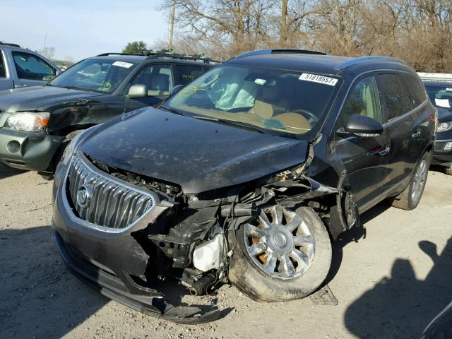 5GAKVBKDXEJ105086 - 2014 BUICK ENCLAVE ყავისფერი ფოტო 2