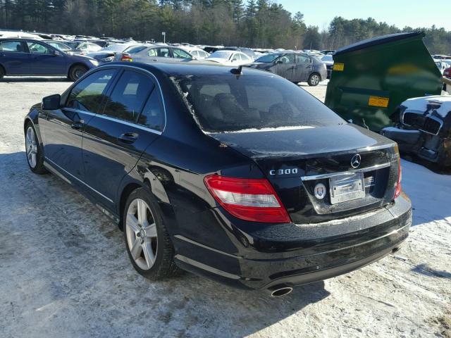 WDDGF8BB7AR131567 - 2010 MERCEDES-BENZ C 300 4MAT BLACK photo 3