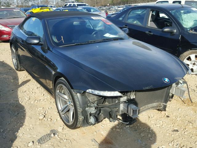 WBAEB53538CX63304 - 2008 BMW 650 I BLACK photo 1