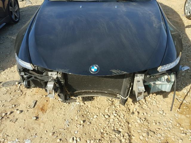 WBAEB53538CX63304 - 2008 BMW 650 I BLACK photo 9