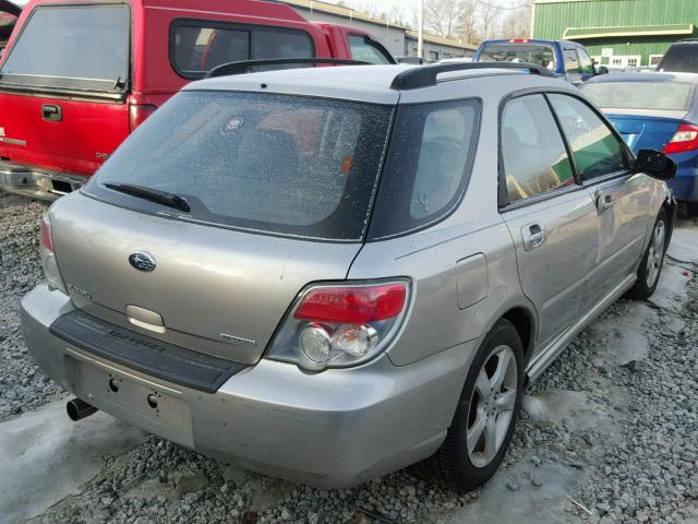 JF1GG67696H820245 - 2006 SUBARU IMPREZA 2. SILVER photo 4