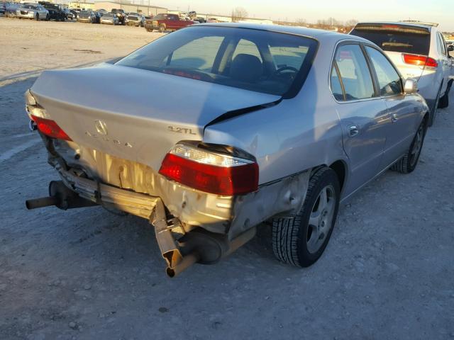 19UUA566X2A029673 - 2002 ACURA 3.2TL GRAY photo 4