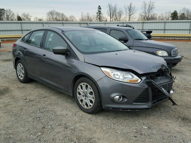 1FAHP3F29CL156684 - 2012 FORD FOCUS SE GRAY photo 1