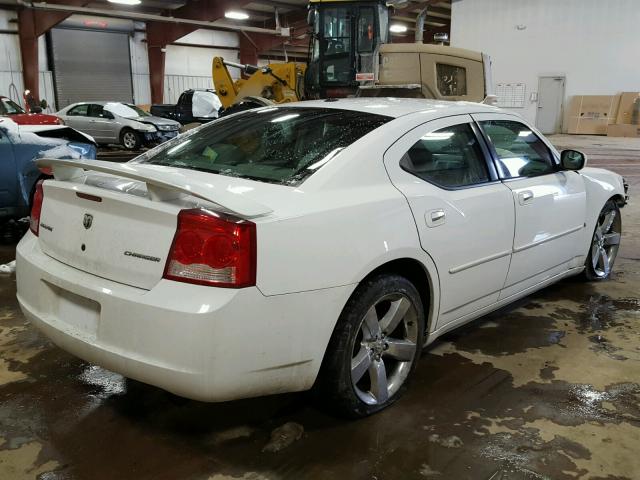 2B3CA9CV6AH288403 - 2010 DODGE CHARGER RA WHITE photo 4