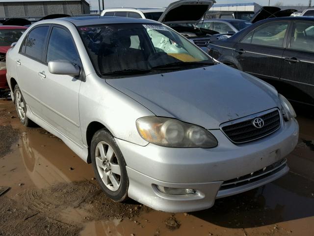 1NXBR32E77Z819787 - 2007 TOYOTA COROLLA CE SILVER photo 1