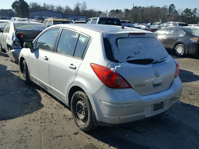 3N1BC13E99L394288 - 2009 NISSAN VERSA S SILVER photo 3