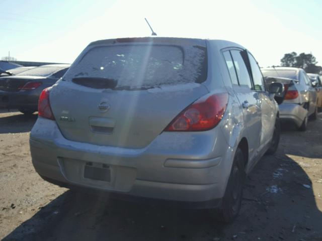 3N1BC13E99L394288 - 2009 NISSAN VERSA S SILVER photo 4