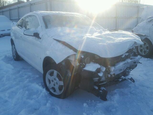 1G1AL18F587207702 - 2008 CHEVROLET COBALT LT WHITE photo 1