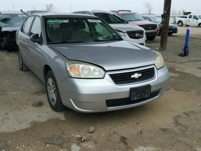 1G1ZS58F78F126641 - 2008 CHEVROLET MALIBU LS SILVER photo 1