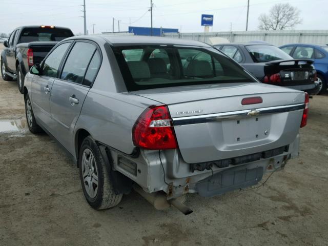 1G1ZS58F78F126641 - 2008 CHEVROLET MALIBU LS SILVER photo 3