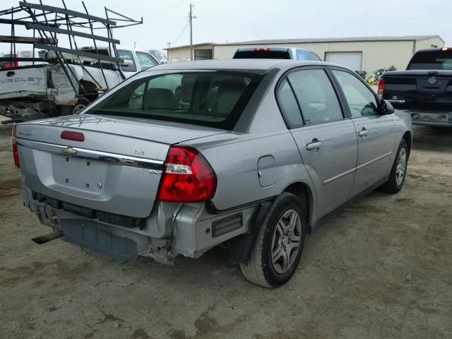 1G1ZS58F78F126641 - 2008 CHEVROLET MALIBU LS SILVER photo 4
