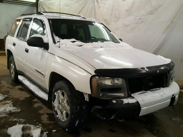 1GNDT13S722161603 - 2002 CHEVROLET TRAILBLAZE WHITE photo 1