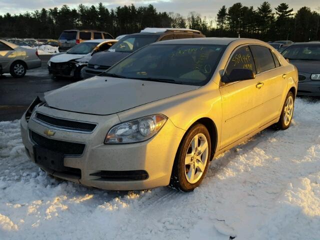 1G1ZB5E16BF129756 - 2011 CHEVROLET MALIBU LS TAN photo 2