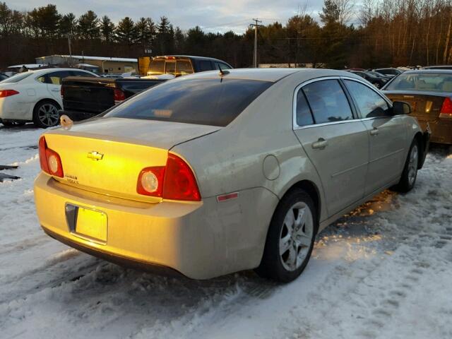 1G1ZB5E16BF129756 - 2011 CHEVROLET MALIBU LS TAN photo 4