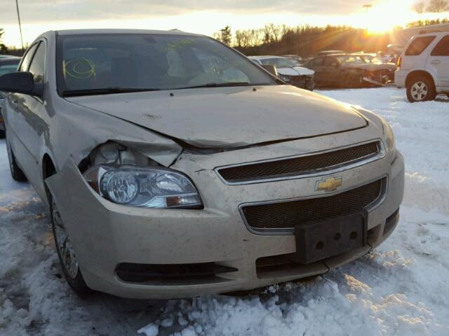 1G1ZB5E16BF129756 - 2011 CHEVROLET MALIBU LS TAN photo 9