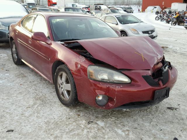 2G2WP582471225999 - 2007 PONTIAC GRAND PRIX წითელი ფოტო 1