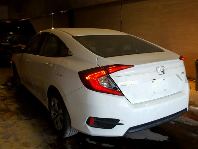 19XFC2F59GE010978 - 2016 HONDA CIVIC LX WHITE photo 3