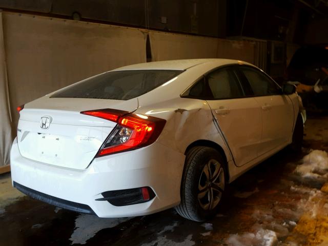 19XFC2F59GE010978 - 2016 HONDA CIVIC LX WHITE photo 4