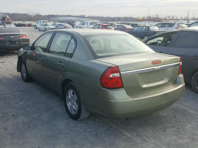 1G1ZT54865F245233 - 2005 CHEVROLET MALIBU LS GREEN photo 3