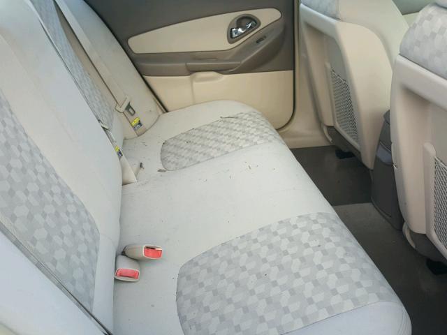 1G1ZT54865F245233 - 2005 CHEVROLET MALIBU LS GREEN photo 6