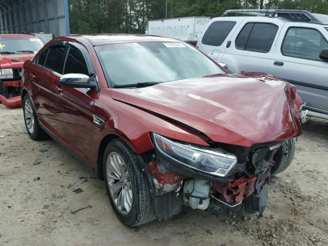 1FAHP2F85EG179549 - 2014 FORD TAURUS LIM BURGUNDY photo 1