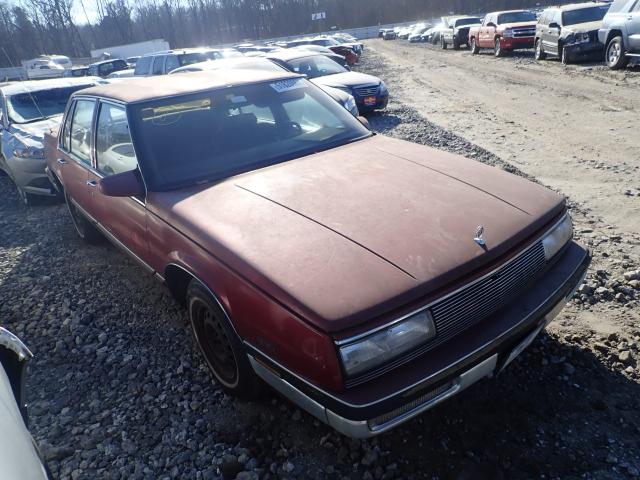 1G4HP54C6KH483462 - 1989 BUICK LESABRE CU BURGUNDY photo 1