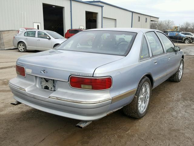 1G1BN52P3RR202334 - 1994 CHEVROLET CAPRICE CL BLUE photo 4