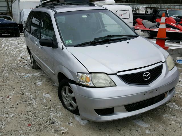 JM3LW28A020328677 - 2002 MAZDA MPV WAGON SILVER photo 1