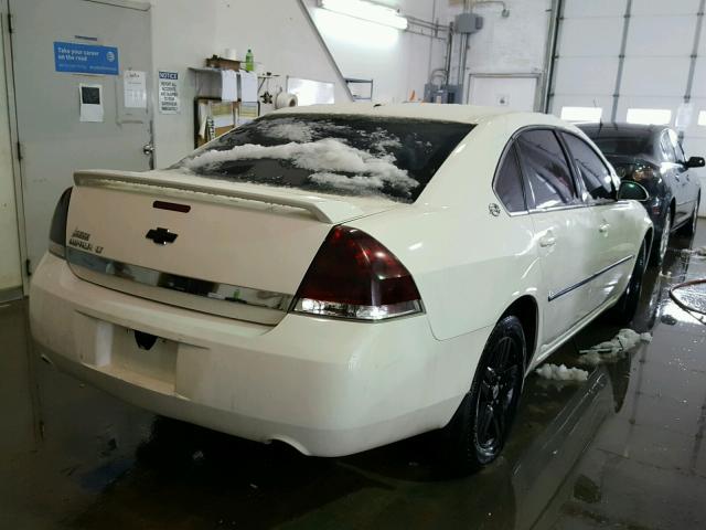 2G1WC58RX79150238 - 2007 CHEVROLET IMPALA LT WHITE photo 4