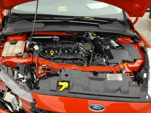 1FADP3F22GL249051 - 2016 FORD FOCUS SE RED photo 7