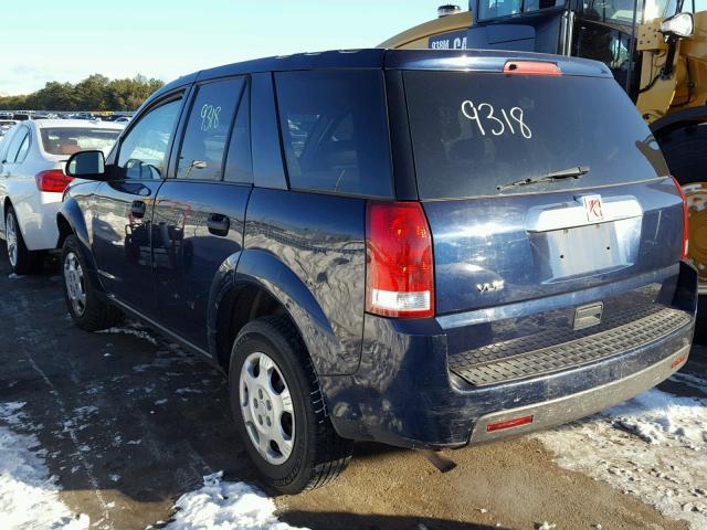 5GZCZ33D57S819649 - 2007 SATURN VUE BLUE photo 3