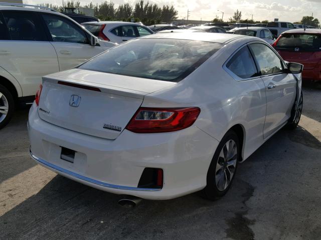 1HGCT1B39DA021559 - 2013 HONDA ACCORD LX- WHITE photo 4