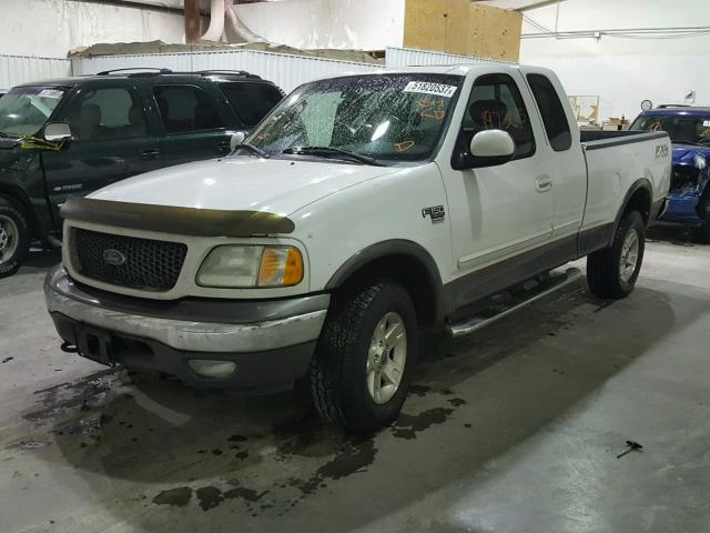 2FTRX18L73CB07082 - 2003 FORD F150 WHITE photo 2