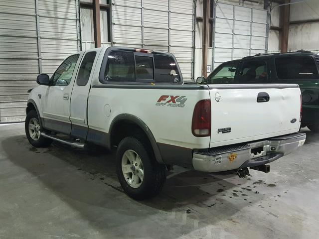 2FTRX18L73CB07082 - 2003 FORD F150 WHITE photo 3