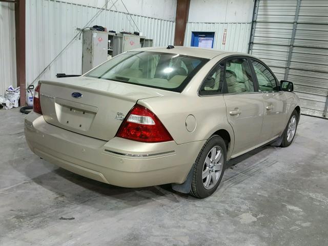 1FAHP24127G136926 - 2007 FORD FIVE HUNDR TAN photo 4