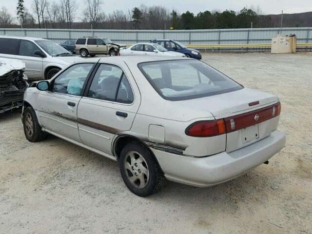 1N4AB41D7VC707776 - 1997 NISSAN SENTRA XE TAN photo 3