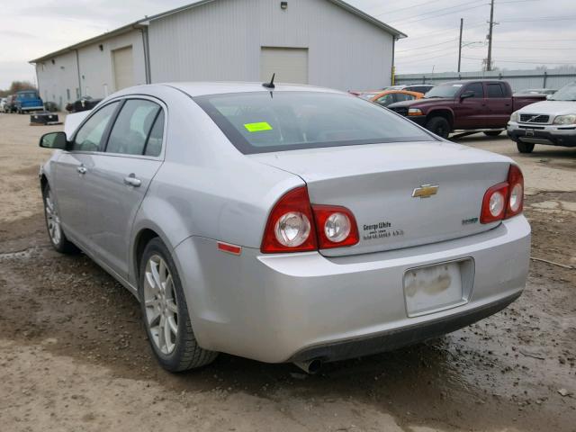 1G1ZE5EU4BF274389 - 2011 CHEVROLET MALIBU LTZ 银色 照片 3