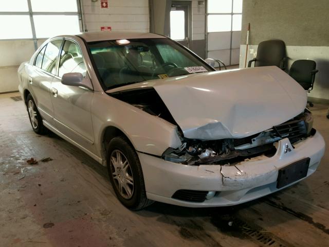 4A3AA46G82E114473 - 2002 MITSUBISHI GALANT ES WHITE photo 1