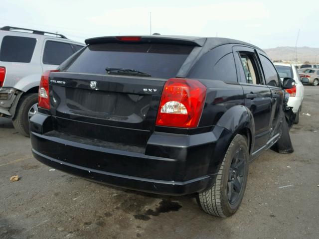 1B3HB48B97D412125 - 2007 DODGE CALIBER SX BLACK photo 4