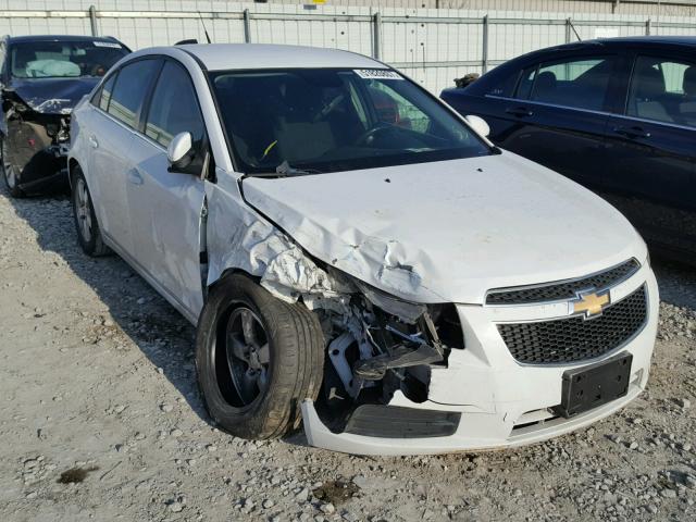 1G1PC5SB8D7131362 - 2013 CHEVROLET CRUZE LT WHITE photo 1