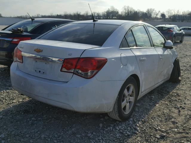 1G1PC5SB8D7131362 - 2013 CHEVROLET CRUZE LT WHITE photo 4