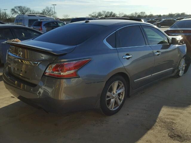 1N4AL3AP8FC265240 - 2015 NISSAN ALTIMA 2.5 GRAY photo 4