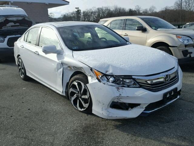 1HGCR2F81GA229921 - 2016 HONDA ACCORD EXL WHITE photo 1