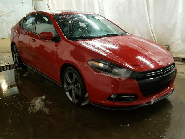 1C3CDFEB5FD187546 - 2015 DODGE DART GT RED photo 1