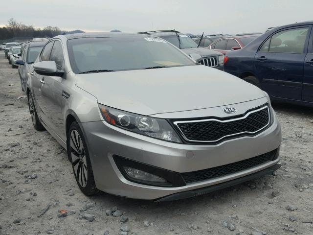 KNAGR4A69B5129243 - 2011 KIA OPTIMA SX SILVER photo 1