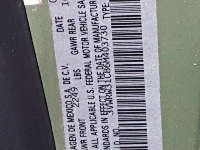 3VWRW31C86M403730 - 2006 VOLKSWAGEN NEW BEETLE 绿色 照片 10